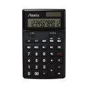 ★合計\3,980以上で送料無料★【在庫品は翌営業日発送】-ato2026-6608 ビジネス電卓 Mサイズ ブラック 1ケ 20266608 アスカ C1251BK -【@オフィス】(2)