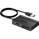 ★7/19-26 P最大27倍★【在庫品は翌営業日発送】-ato2027-5723 USB3.0 マルチカードリーダー ブラック 1ケ 20275723 BUFFALO BSCR100U3BK -【@オフィス】(2)