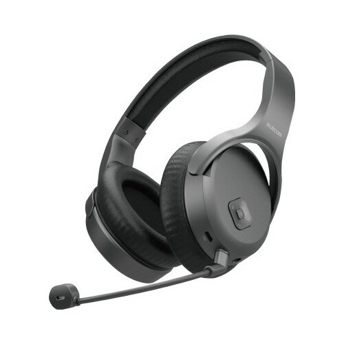 ★ポイント最大16倍★【在庫品は翌営業日発送】-ato2027-6270 オーバーヘッド型　無線ヘッドセット　ブラック 1ケ 20276270 エレコム HS-HPW01BK -【＠オフィス】