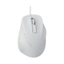 ★合計¥3,980以上で送料無料★【在庫品は翌営業日発送】-ato2027-7246 有線5ボタンマウス Mサイズ ホワイト 1ケ 20277246 エレコム M-XGM30UBSKWH -【@オフィス】
