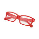 ★ポイント最大16倍★【在庫品は翌営業日発送】-ato2028-0093 老眼鏡 強度(+3.5) レッド 1ケ 20280093 ミワックス SGS-B13 -【@オフィス】