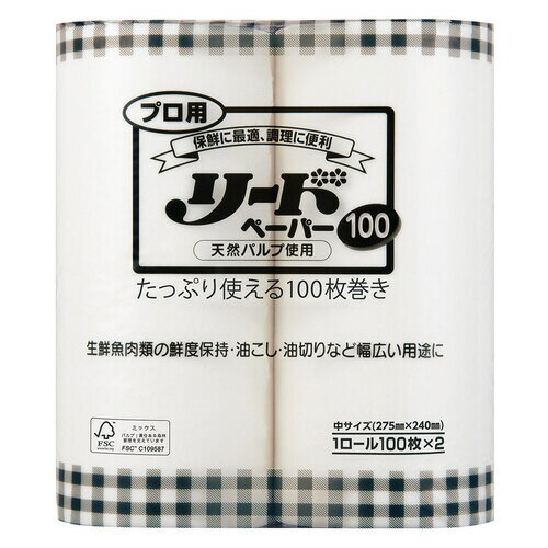 ★6/22-27 P最大27倍★【在庫品は翌営業日発送】-ato2053-6374 プロ用リードペーパー 中 100枚 1ケ 20536374 ライオン 004711204 -【@オフィス】