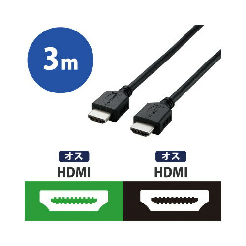 ★ポイント最大16倍★【在庫品は翌営業日発送】-ato2053-9078 HDMIケーブル　イーサネット対応　3．0m 1ケ 20539078 エレコム DH-HD14EL30/RS -【＠オフィス】