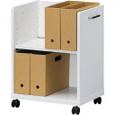 ★合計\3,980以上で送料無料★【在庫品は翌営業日発送】-ato2054-1521 木製デスク下ワゴン 天板なし 1ケ 20541521 白井産業 OF2-6...