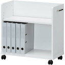 ★合計\3,980以上で送料無料★【在庫品は翌営業日発送】-ato2054-1545 木製デスク下ワゴン 天板なし 薄型 1ケ 20541545 白井産業 OF...