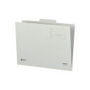 ★ポイント最大16倍★【在庫品は翌営業日発送】-ato5101-6715 1/3カットフォルダー(カラー) A4 グレー 1ケ 51016715 コクヨ A4-...