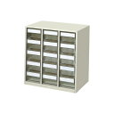 ★ポイント最大16倍★【在庫品は翌営業日発送】-ato5105-9354 部品ケース 5段 仕切板15枚入 ライトグレー 1ケ 51059354 コクヨ PC-35M -【@オフィス】