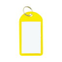 ★合計¥3,980以上で送料無料★【在庫品は翌営業日発送】-ato5112-4632 ▼▲ ソフトキーホルダー型名札 黄 カード寸法45×28mm 50ケ 51124632 コクヨ ナフ-220Y 50入り -【@オフィス】