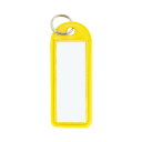★合計¥3,980以上で送料無料★【在庫品は翌営業日発送】-ato5112-4694 ▼▲ ソフトキーホルダー型名札 黄 カード寸法42×17mm 50ケ 51124694 コクヨ ナフ-225Y 50入り -【@オフィス】