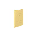 ★ポイント最大16倍★【在庫品は翌営業日発送】-ato5114-5125 フラットファイルV(樹脂製とじ具) A5縦 15ミリとじ 黄 1ケ 51145125 ...