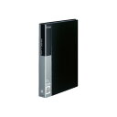 ★8/4-11 P最大27倍★【在庫品は翌営業日発送】-ato5123-5451 クリヤーブック A4縦 固定式60枚ポケット 黒 1ケ 51235451 コク...