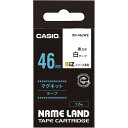 ★合計¥3,980以上で送料無料★【在庫品は翌営業日発送】-ato5156-8979 ネームランド テープカートリッジ マグネットテープ 白に黒文字46ミリ幅 1ケ 51568979 カシオ計算機 XR-46JWE -【@オフィス】