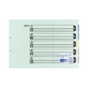 ★8/4-11 P最大27倍★【在庫品は翌営業日発送】-ato5165-5969 カラー仕切カード(ファイル用) A3横 5山+扉紙 2穴 10組入 1ケ 51...