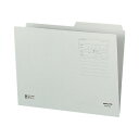 ★ポイント最大16倍★【在庫品は翌営業日発送】-ato5171-5717 1/2カットフォルダー(カラー) A4 第2見出し グレー 1ケ 51715717 コ...