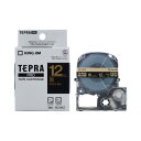 ★ポイント最大16倍★【在庫品は翌営業日発送】-ato5230-2688 テプラPROテープカートリッジ (パステル) 黒に金文字12mm幅×8m 1ケ 52302688 キングジム SC12KZ -【@オフィス】