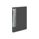 ★ポイント最大16倍★【在庫品は翌営業日発送】-ato5239-0685 クリヤーブック ウェーブカットポケット A4縦 替紙式17枚ポケット30穴 濃灰 1ケ 52390685 コクヨ ラ-T720DM -【@オフィス】