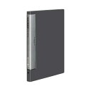 ★ポイント最大16倍★【在庫品は翌営業日発送】-ato5239-0777 クリヤーブック ウェーブカットポケット B4縦 替紙式17枚ポケット36穴 濃灰 1ケ 52390777 コクヨ ラ-T724DM -【@オフィス】