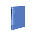 ★ポイント最大16倍★【在庫品は翌営業日発送】-ato5239-0821 クリヤーブック ウェーブカットポケット A4縦 替紙式25枚ポケット30穴 青 1ケ 52390821 コクヨ ラ-T730B -【@オフィス】