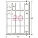 ★合計¥3,980以上で送料無料★【在庫品は翌営業日発送】-ato5310-6988 カラーLBP&PPC用光沢紙ラベル A4 20面 66X35 100枚 1ケ 53106988 コクヨ LBP-G1920 -【@オフィス】