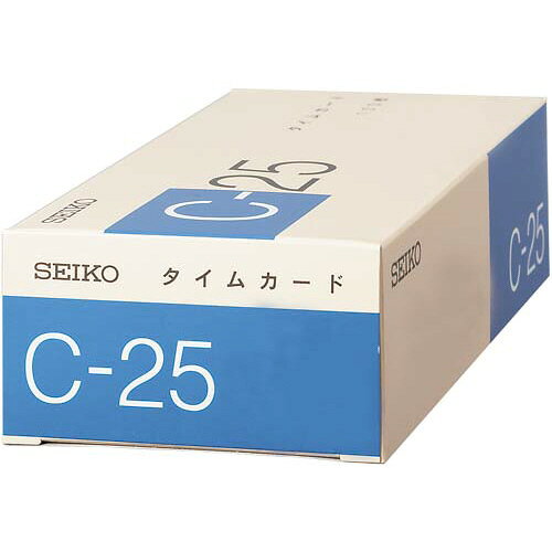 ★ポイント最大16倍★【在庫品は翌営業日発送】-ato5416-6219 タイムカードC−25 25日締 1ケ 54166219 セイコーソリューシ...