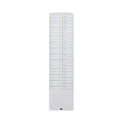 ★ポイント最大16倍★【在庫品は翌営業日発送】-ato5454-7032 カードラック 50枚差し 1ケ 54547032 アマノ 50S-W -【@オフィス】