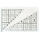 ★5/9-16 P最大27倍★【在庫品は翌営業日発送】-ato5465-5133 レイアウト用方眼三角定規 24cm 1ケ 54655133 ステッドラー 96...