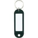 ★合計¥3,980以上で送料無料★【在庫品は翌営業日発送】-ato5504-9979 キーホルダー型名札 黒 10個パック 1ケ 55049979 コクヨ ナフ-200DX10 -【@オフィス】