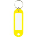 ★合計¥3,980以上で送料無料★【在庫品は翌営業日発送】-ato5505-0012 キーホルダー型名札 黄 10個パック 1ケ 55050012 コクヨ ナフ-200YX10 -【@オフィス】