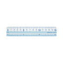 ★ポイント最大16倍★【在庫品は翌営業日発送】-ato5521-3646 直線定規(再生PET樹脂製) 15cm目盛り ブルー 1ケ 55213646 コクヨ ...