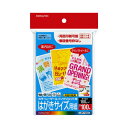 ★ポイント最大16倍★【在庫品は翌営業日発送】-ato5521-4308 カラーLBP&IJP用はがき紙 はがきサイズ郵便番号枠無し 100枚/袋 1ケ 552...