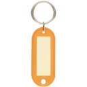 ★合計¥3,980以上で送料無料★【在庫品は翌営業日発送】-ato5599-1278 キーホルダー型名札 オレンジ 10個パック 1ケ 55991278 コクヨ ナフ-210YRX10 -【@オフィス】