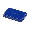 ★合計¥3,980以上で送料無料★【在庫品は翌営業日発送】-ato5742-1681 シヤチハタ スタンプ台 中形 盤面サイズ:56×90mm 藍 1ケ 57421681 シヤチハタ HGN-2-B -【@オフィス】