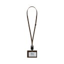 ★合計¥3,980以上で送料無料★【在庫品は翌営業日発送】-ato5808-8111 ネームカードホルダー IDeo HUBSTYLE 濃茶 本革リールタイプ 1ケ 58088111 コクヨ NM-RK195DS -【@オフィス】