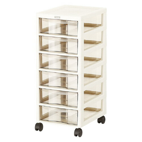 ★2/4-10 P最大27倍★【在庫品は翌営業日発送】-ato5967-2005 アプロスA4　チェスト　深6段　W270×D345×H648mmアイボリ 1ケ 59672005 ジェイ・イー・ジェイ AP-F6-A4 -【＠オフィス】