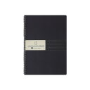 ★ポイント最大16倍★【在庫品は翌営業日発送】-ato5973-8848 ツインリングノート<エッジタイトル> セミB5(6号) 罫幅6mm35行40枚 1ケ ...