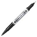 ★6/22-27 P最大27倍★【在庫品は翌営業日発送】-ato6018-9714 紙用マッキー極細(極細・細字ツイン)黒 インク色:黒 1ケ 60189714 ゼブラ WYTS5-BK -【@オフィス】(3)