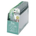 ★ポイント最大16倍★【在庫品は翌営業日発送】-ato6019-4718 ケシワードぴーも詰替え式6 幅6mm×長さ10m 10本入 1ケ 60194718 シード PM6H-10P -【@オフィス】