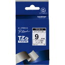 ★ポイント最大16倍★【在庫品は翌営業日発送】-ato6120-6335 ピータッチ用TZeテープカセット 透明に黒文字9ミリ幅 1ケ 61206335 ブラザ...