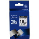★7/19-26 P最大27倍★【在庫品は翌営業日発送】-ato6120-6359 ピータッチ用TZeテープカセット 透明に黒文字18ミリ幅 1ケ 612063...