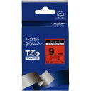 ★ポイント最大16倍★【在庫品は翌営業日発送】-ato6120-6441 ピータッチ用TZeテープカセット 赤に黒文字9ミリ幅 1ケ 61206441 ブラザー...