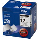 ★合計¥3,980以上で送料無料★【在庫品は翌営業日発送】-ato6120-6632 ピータッチ用TZeテープカセット 白に黒文字12ミリ幅 5本パック 1ケ 61206632 ブラザー TZE-231V -【@オフィス】