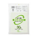 ★合計¥3,980以上で送料無料★【在庫品は翌営業日発送】-ato6120-9022 再生原料入りポリ袋 30L 10枚入り 1ケ 61209022 ケミカルジャパン SP-3 -【@オフィス】