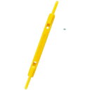 ★合計\3,980以上で送料無料★【在庫品は翌営業日発送】-ato6131-0841 ルーパーファスナー黄 2穴 80mmピッチ 5組入 1ケ 61310841...
