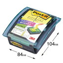 ★7/19-26 P最大27倍★【在庫品は翌営業日発送】-ato6227-3824 ポップアップ ふせんディスペンサー 75×25mm パッド30枚×2付 1ケ...