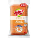 ★合計\3,980以上で送料無料★【在庫品は翌営業日発送】-ato6228-5377 スコッチブライトハイブリッドネット オレンジ 2個入 1ケ 6228537...