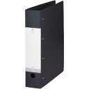 ★8/4-11 P最大27倍★【在庫品は翌営業日発送】-ato6230-5648 D型リングファイル A4 4穴 縦 500枚収納 黒 1ケ 62305648 ...
