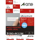 ★合計¥3,980以上で送料無料★【在庫品は翌営業日発送】-ato6230-6072 プリンタ兼用ラベルシール マット紙 36面 四辺余白付角丸100枚 1ケ 62306072 エーワン 73236 -【@オフィス】
