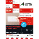 ★合計¥3,980以上で送料無料★【在庫品は翌営業日発送】-ato6230-6096 プリンタ兼用ラベルシール 強粘着タイプ 12面 18枚 1ケ 62306096 エーワン 78312 -【@オフィス】