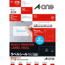 ★合計¥3,980以上で送料無料★【在庫品は翌営業日発送】-ato6230-6102 プリンタ兼用ラベルシール 強粘着タイプ 21面 18枚 1ケ 62306102 エーワン 78421 -【@オフィス】