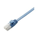 ★合計\3,980以上で送料無料★【在庫品は翌営業日発送】-ato6381-5184 ツメ折れ防止フラットLANケーブル CAT6/爪折れ防止/10m/ブルー ...